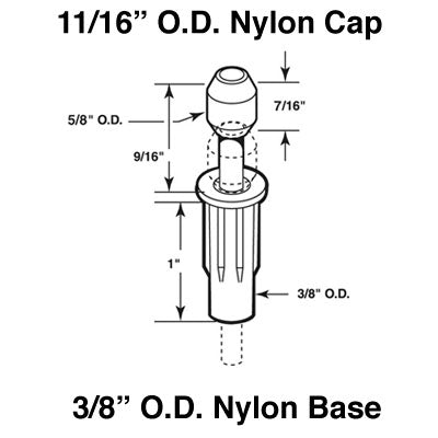 Spring Loaded Top Guide for Bi-Fold Door Top Pivot - Spring Loaded Top Guide for Bi-Fold Door Top Pivot