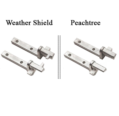 Peachtree 300 Series Double Hung Window Pivot Pin, New Style, Mill Finish, Pair - Peachtree 300 Series Double Hung Window Pivot Pin, New Style, Mill Finish, Pair