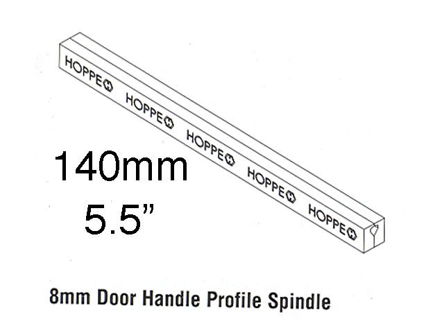 Spindle, 140mm for  HL S9000, 2-1/4 