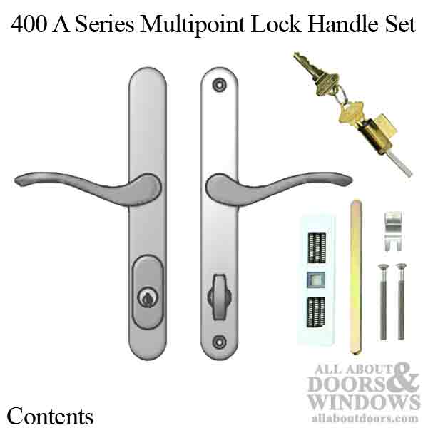 Active Handle Set 400 A Series Multi-Point Lock Trim - Left Hand - Choose Color - Active Handle Set 400 A Series Multi-Point Lock Trim - Left Hand - Choose Color