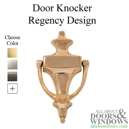 Regency Knocker 6-1/8" - Choose Color