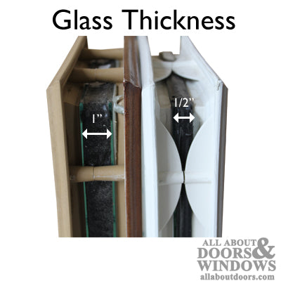 Therma-Tru 7 x 64 x 1/2 5-Lite Sidelite Surround w/Glass door lite - Therma-Tru 7 x 64 x 1/2 5-Lite Sidelite Surround w/Glass door lite