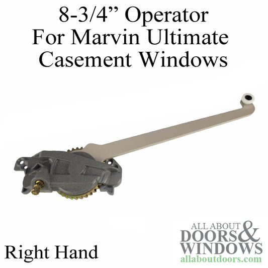 Marvin Ultimate Casement window operator 8-3/4" RH