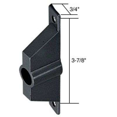 Outside Pull ,  3-15/16 Hole Center - Black