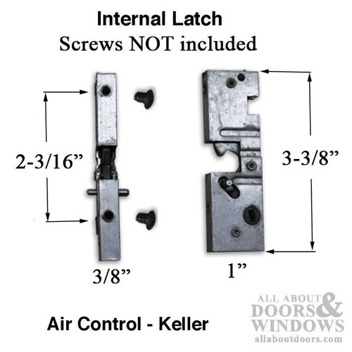 Latch, Internal lock;  Keller / Air Control - See Notes - Latch, Internal lock;  Keller / Air Control - See Notes