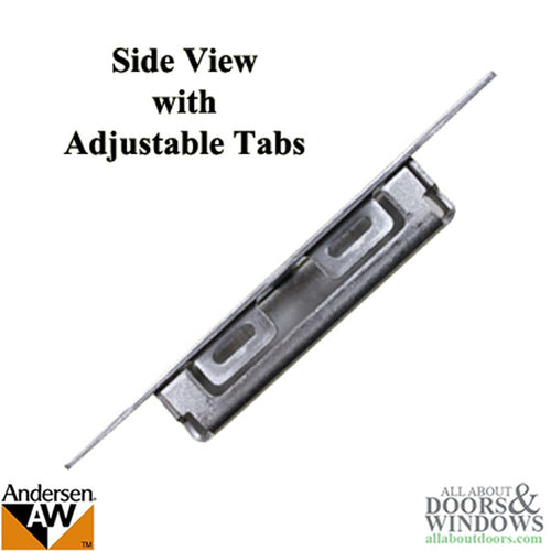 Andersen Latch Bolt Receiver for Frenchwood Outswing Doors - Andersen Latch Bolt Receiver for Frenchwood Outswing Doors