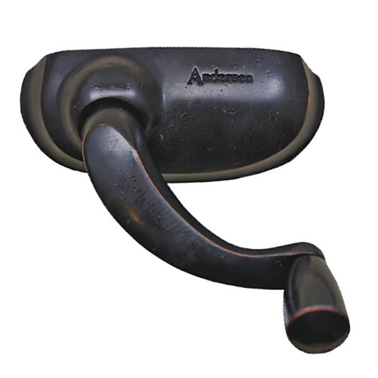 Estate Style Window Hardware Pack with 3/8 Inch Spline for E-Z Casement Windows - Distressed Bronze