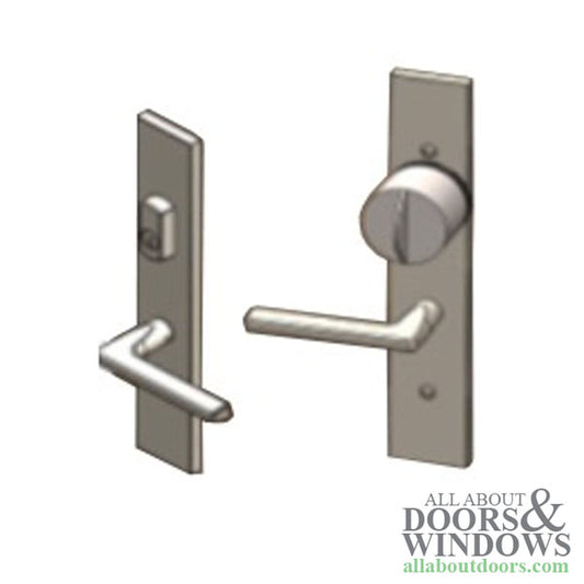 Roma Solid Brass Handle Set for Smart Lock Systems