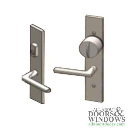 Roma Solid Brass Handle Set for Smart Lock Systems - Roma Solid Brass Handle Set for Smart Lock Systems