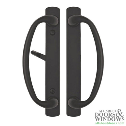 Blemished Non-Keyed Charlotte Privacy Sliding Door Handle Set
