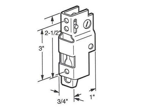 Latch, Mortise type - Latch, Mortise type