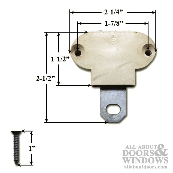 Casement Sash Lock with Screws - Casement Sash Lock with Screws