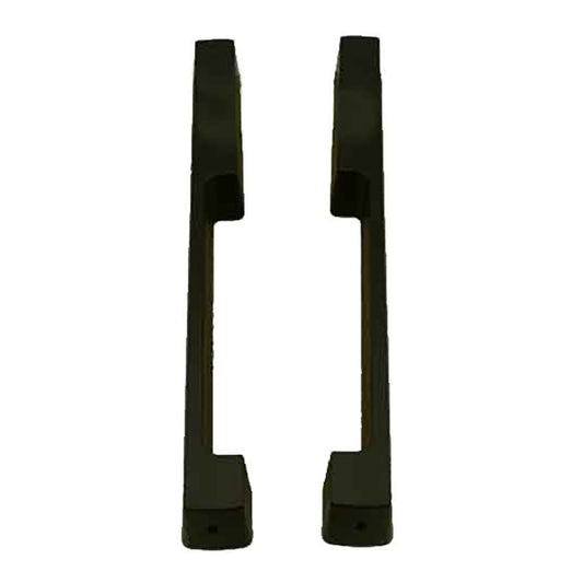 HOPPE Dallas Series Sliding Door Handle Set for HLS9000 Multipoint Locking System Dummy Left Hand Rustic Umber