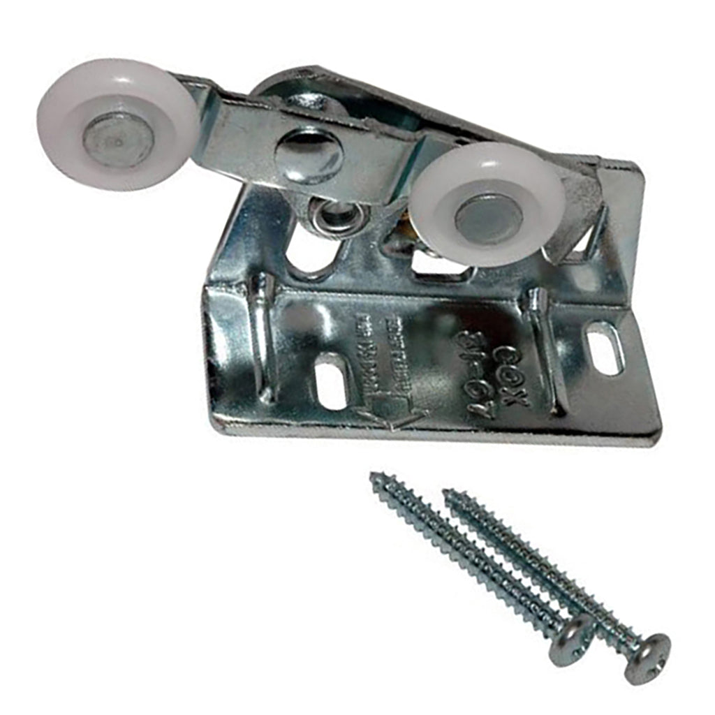 Tandem Closet Door Roller 7/8 Inch Nylon Wheels - Tandem Closet Door Roller 7/8 Inch Nylon Wheels