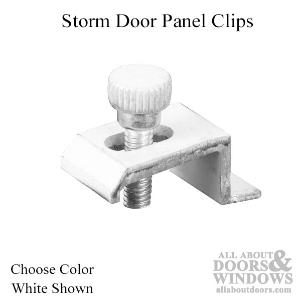 Storm Door Clips 3/8’ Offset 8 Pack - Storm Door Clips 3/8’ Offset 8 Pack