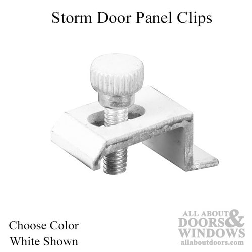 Storm Door Clips 3/8’ Offset 8 Pack - Storm Door Clips 3/8’ Offset 8 Pack