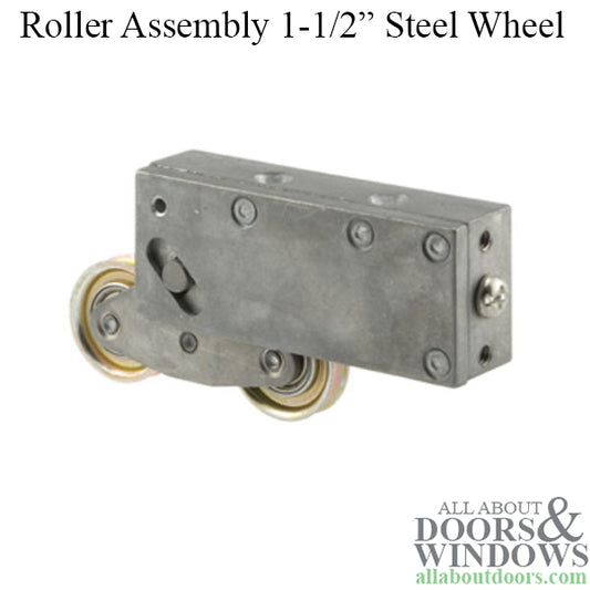 Tandem Roller Assembly - Sliding Patio Door, Steel Ball Bearing