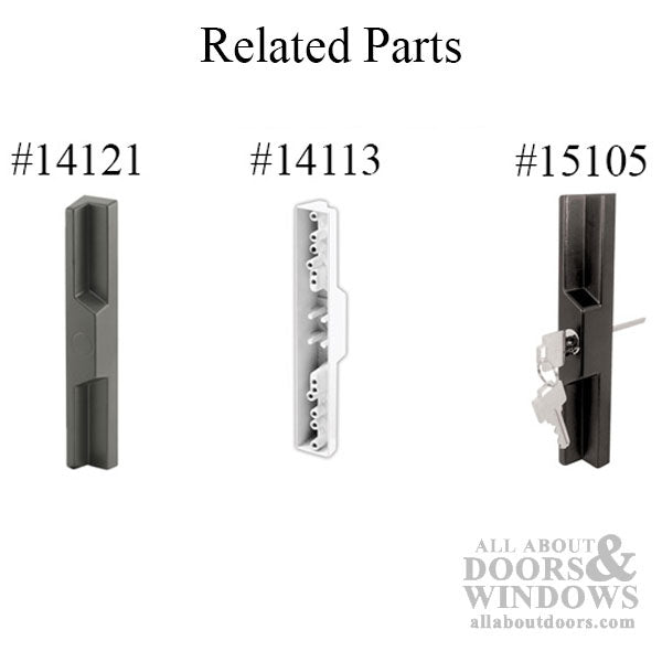Universal Outside Pull with Adjustable Hole Centers 2-1/4