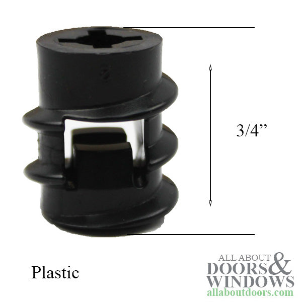 Jamb Jack 3 Insert, Double Hung Tilt Window - Black - Jamb Jack 3 Insert, Double Hung Tilt Window - Black