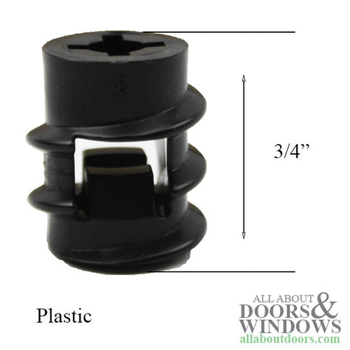 Jamb Jack 3 Insert, Double Hung Tilt Window - Black - Jamb Jack 3 Insert, Double Hung Tilt Window - Black