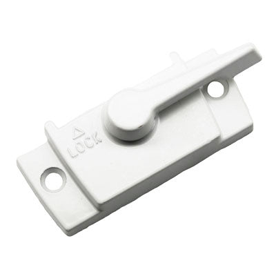 Sweep Lock, Trimline with lugs, 2-1/16 holes - White - Sweep Lock, Trimline with lugs, 2-1/16 holes - White