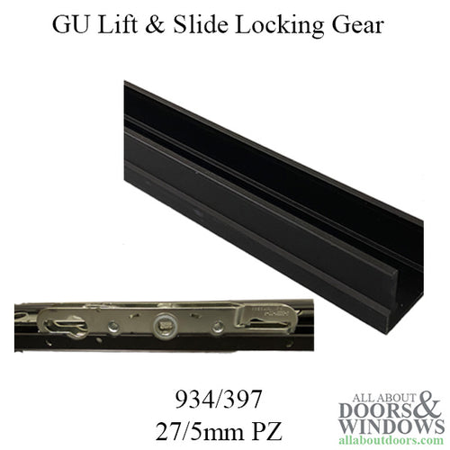 GU Lift & Slide Locking Gear 934/397, 27/5mm PZ - GU Lift & Slide Locking Gear 934/397, 27/5mm PZ