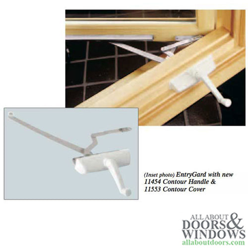 Pella Thermastar Vinyl Casement Operator, Left Hand Window - Pella Thermastar Vinyl Casement Operator, Left Hand Window