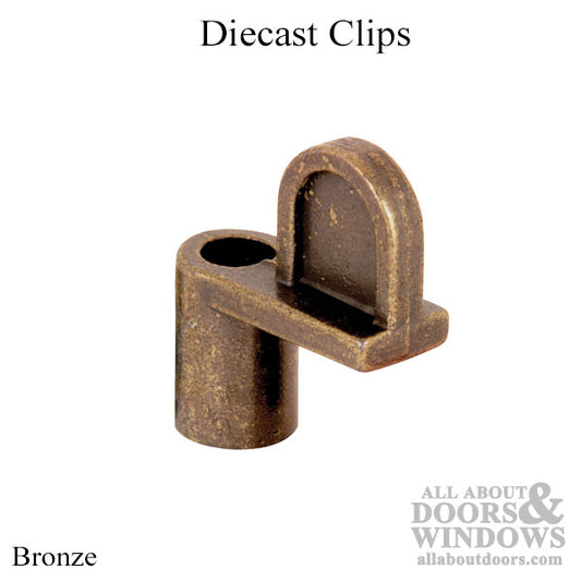 Diecast Screen Clips 3/8" Offset 8 Pack