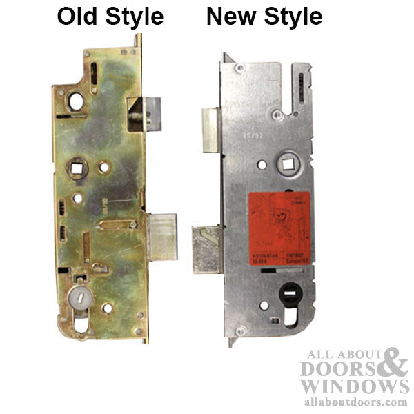 16mm KML Tripact 50/92 - G-U / Ferco 3 Point Door Lock, Tongue version - Grey - 16mm KML Tripact 50/92 - G-U / Ferco 3 Point Door Lock, Tongue version - Grey