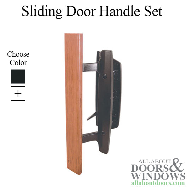 Sliding Patio Door Handle Set for 1-3/4 Inch Thick Doors - Sliding Patio Door Handle Set for 1-3/4 Inch Thick Doors