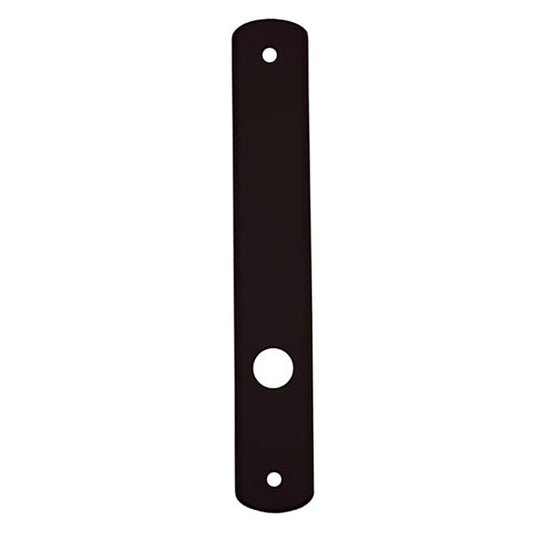 Escutcheon Plate, Albany Interior Passive Door - Black