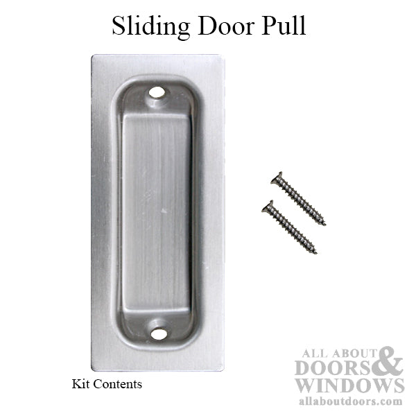 3-1/4 Inch Sliding Door Pulls - 3 Color Options - 3-1/4 Inch Sliding Door Pulls - 3 Color Options