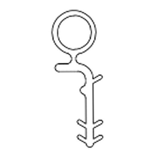 Marvin V020 Outswing French Door Stile Weatherstrip, 92 15/16" - Beige