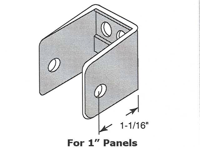 U Bracket - 1 Inch Panels - U Bracket - 1 Inch Panels