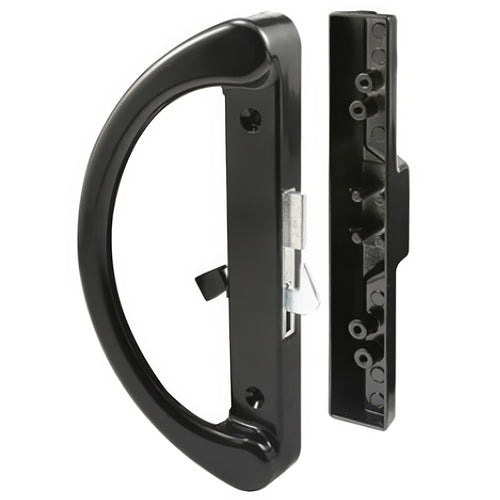 Sliding Patio Door Handleset With Interior and Exterior Pull With Mortise Lock - Sliding Patio Door Handleset With Interior and Exterior Pull With Mortise Lock