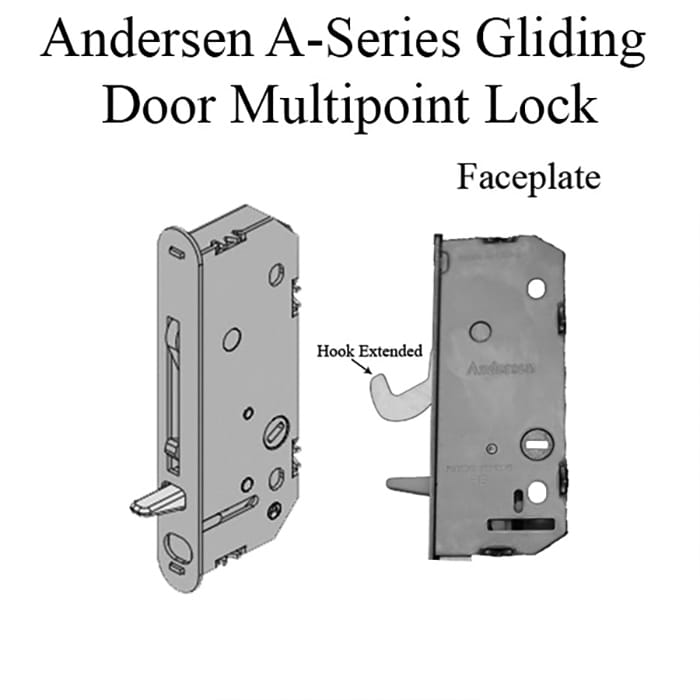 Andersen A-Series Gliding Door Multipoint Lock - Andersen A-Series Gliding Door Multipoint Lock