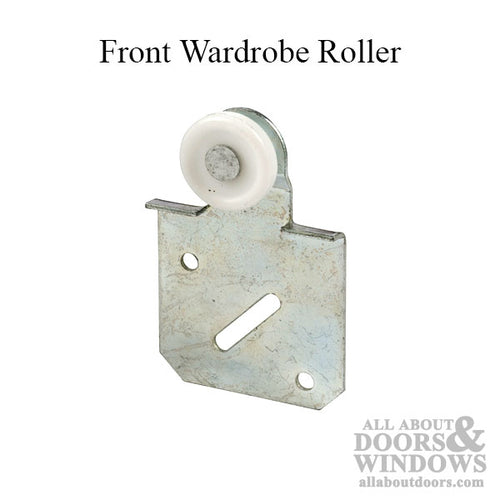 1 inch wheel, front wardrobe roller - 1 inch wheel, front wardrobe roller