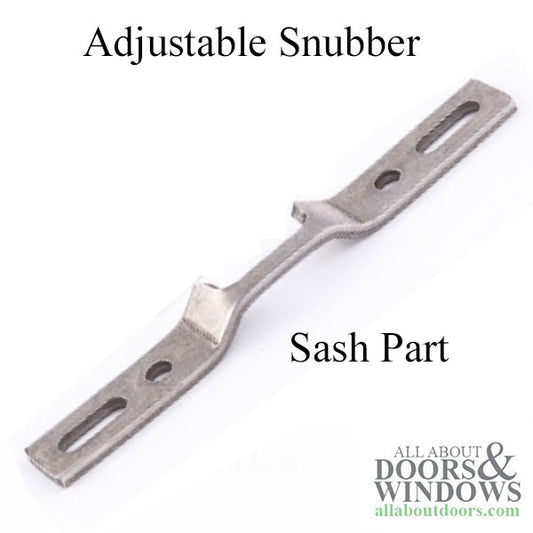 Adjustable Snubber, Casement Window, Sash part, Steel