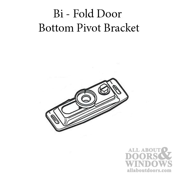 Bi-Fold Door Bottom Pivot Bracket - Bi-Fold Door Bottom Pivot Bracket