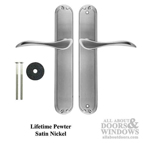 Pella Inactive Fixed Left Hand Handle Set for Hinged Door - Pella Inactive Fixed Left Hand Handle Set for Hinged Door