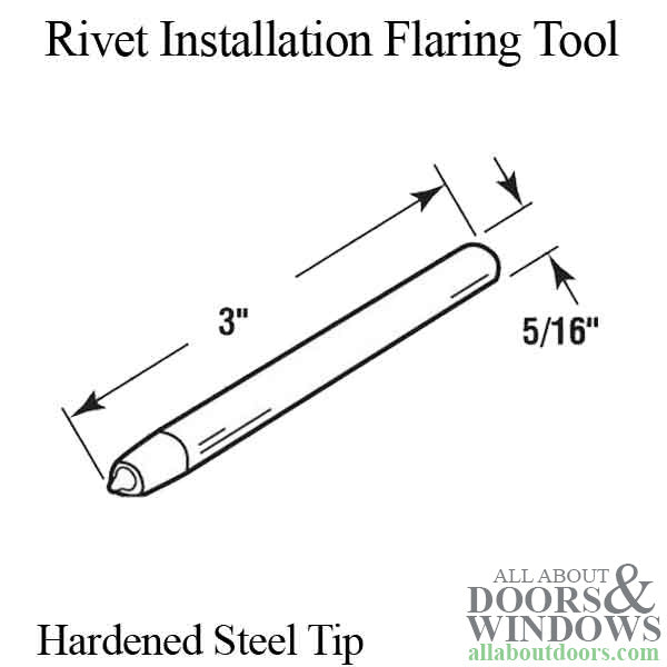 Rivet Installation Flaring Tool - Rivet Installation Flaring Tool