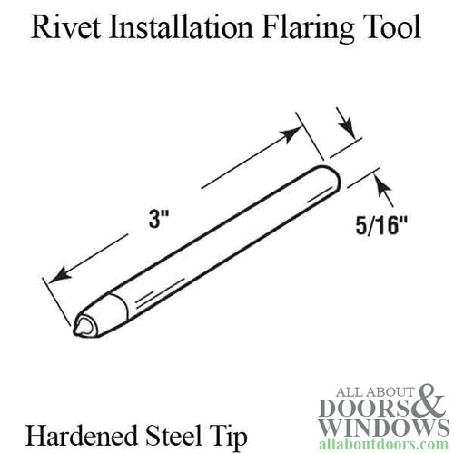 Rivet Installation Flaring Tool - Rivet Installation Flaring Tool