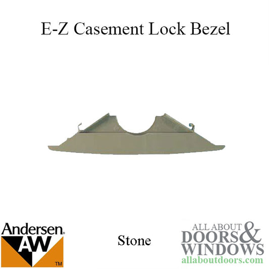 Andersen Lock Bezel, E-Z Casement, Flushmount Classic - Stone