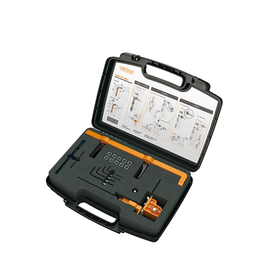 Locinox Assembly and Drill Jig for Lion and Verticlose-2 Gate Closers - Locinox Assembly and Drill Jig for Lion and Verticlose-2 Gate Closers