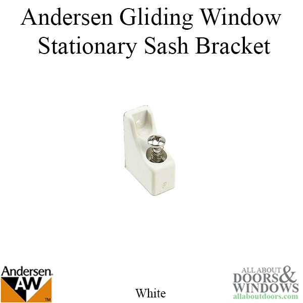 Andersen Perma-Shield Gliding Window Stationary Sash Bracket - Andersen Perma-Shield Gliding Window Stationary Sash Bracket