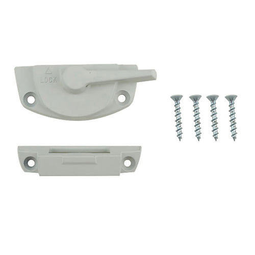 Andersen Tilt-Wash (DC) and Tilt-Wash (TW) Windows - Lock and Keeper Kit - White - Andersen Tilt-Wash (DC) and Tilt-Wash (TW) Windows - Lock and Keeper Kit - White