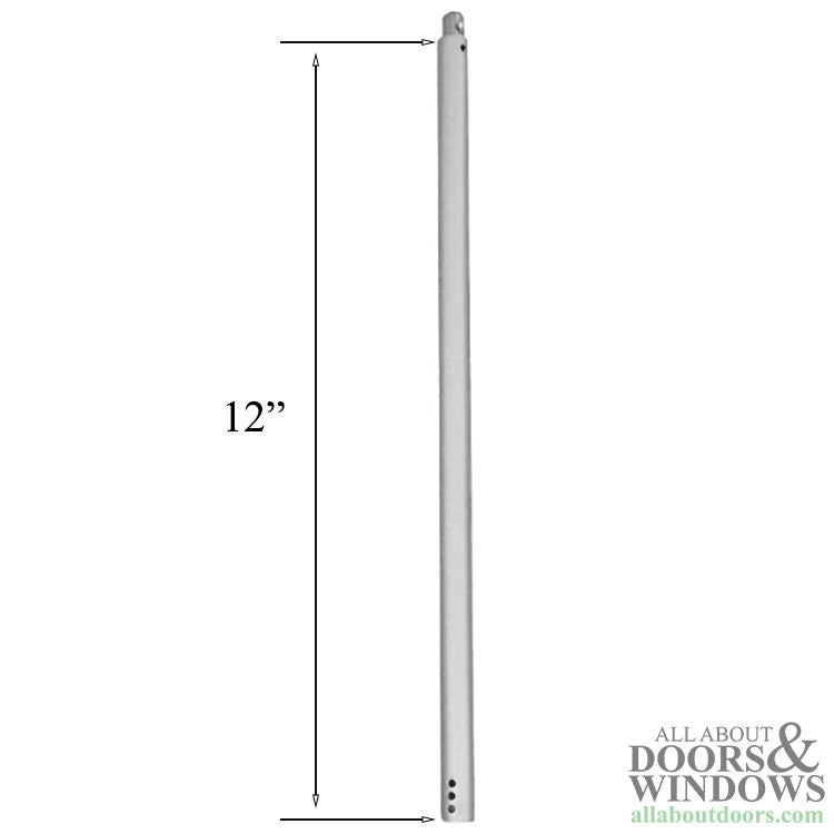 Vertical Rod Extension for Surface Mount Panic Exit Device 12