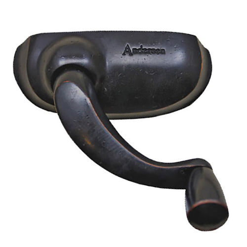 Estate Style Window Hardware Pack with 3/8 Inch Spline for E-Z Casement Windows - Distressed Bronze - Estate Style Window Hardware Pack with 3/8 Inch Spline for E-Z Casement Windows - Distressed Bronze