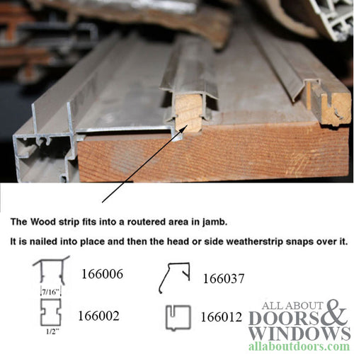 Head Side Sliding Door Weatherstrip 80” Vinyl Tan - Head Side Sliding Door Weatherstrip 80” Vinyl Tan