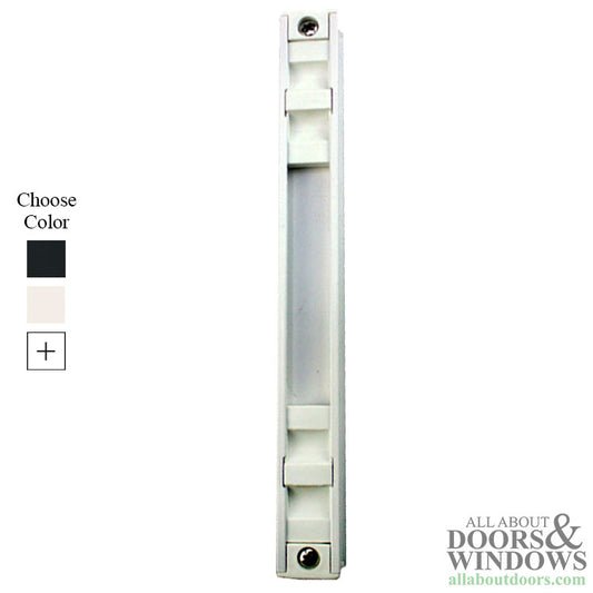 Sliding Patio Door Handle Set Trim, Non-Keyed, 1-1/16 Inch x 9-5/8 Inch